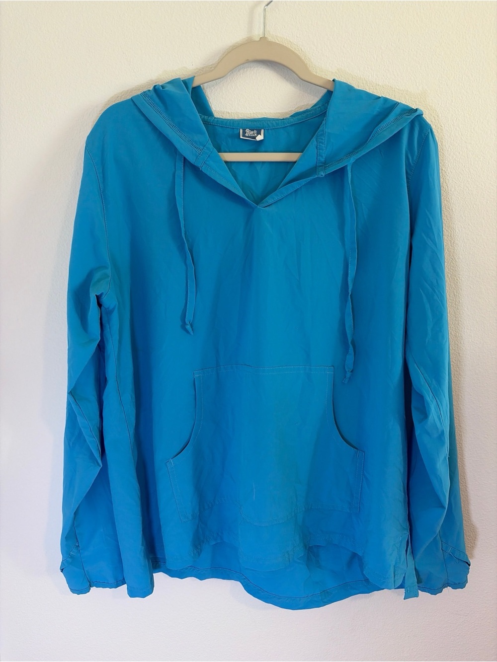 RipSkirt Hawaii Sun Hoody XL Blue UPF 50 Pulllver Beach Cover Up Kangaroo Pocket